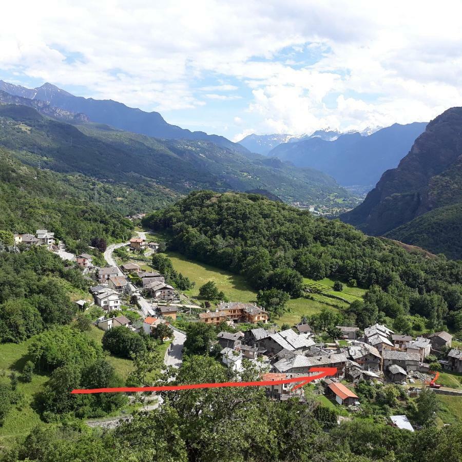 Vila Il Battito Saint-Vincent Exteriér fotografie